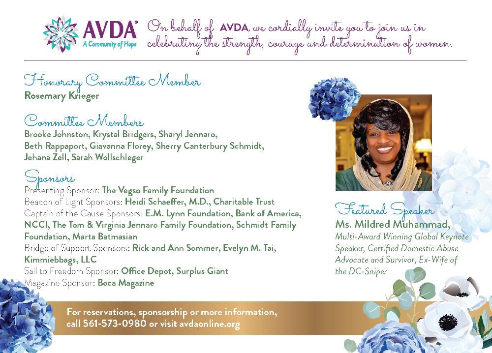 AVDA Heart of a Woman Luncheon Event Image