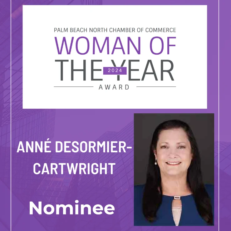 Anne Desormier Cartwright Nominee For Pbncc Woman Of The Year