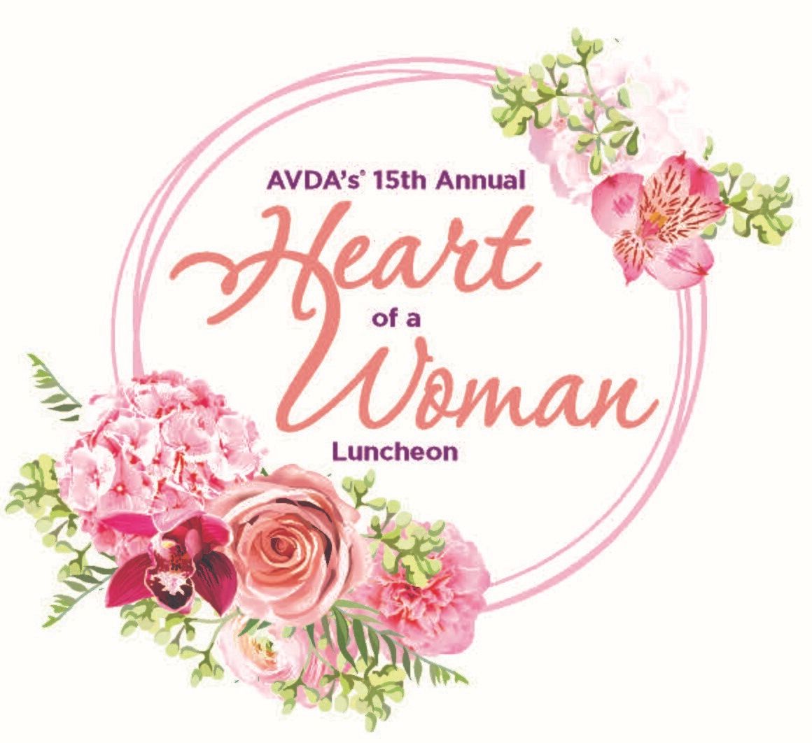 AVDA Heart of a Woman 2022 logo