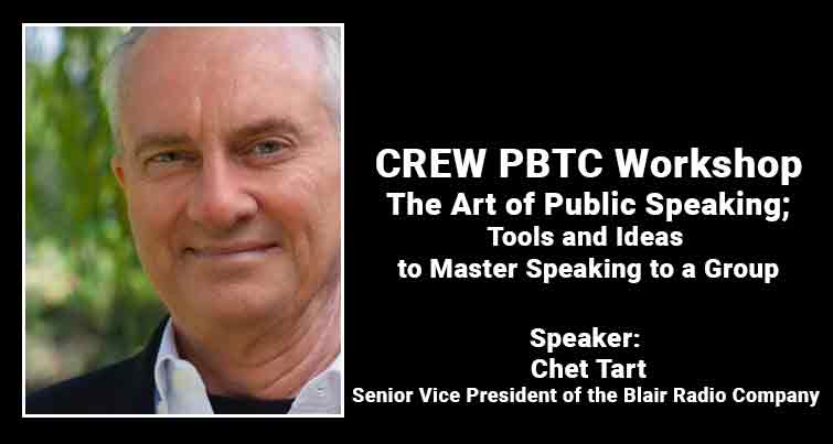 Crew Pbtc Workshop The Art Of Public Speaking; Tools And Ideas To Master Speaking To A Group 2 21 2024 No Logo