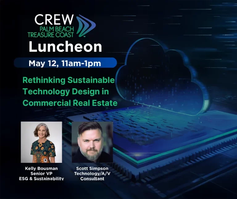 May Luncheon 2026 Rethinking Sustainable Technology Design In Commercial Real Estate