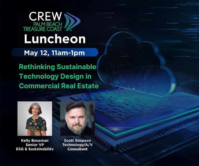 May Luncheon 2026 Rethinking Sustainable Technology Design In Commercial Real Estate
